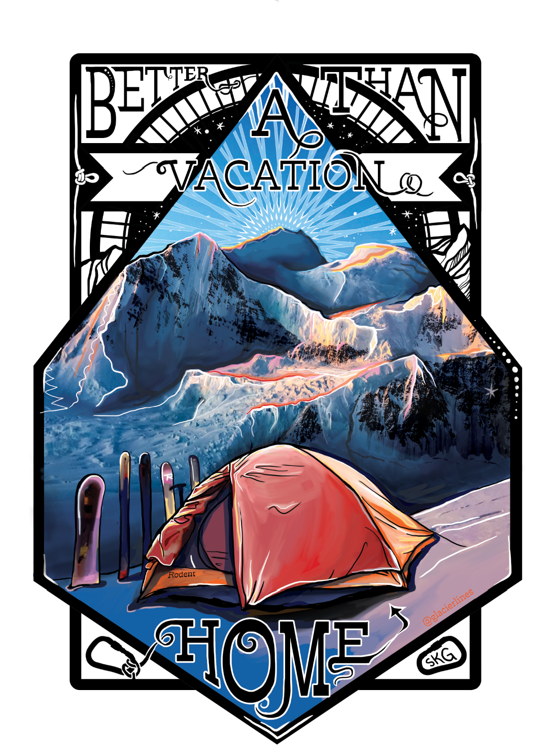 Vacation sales home tent